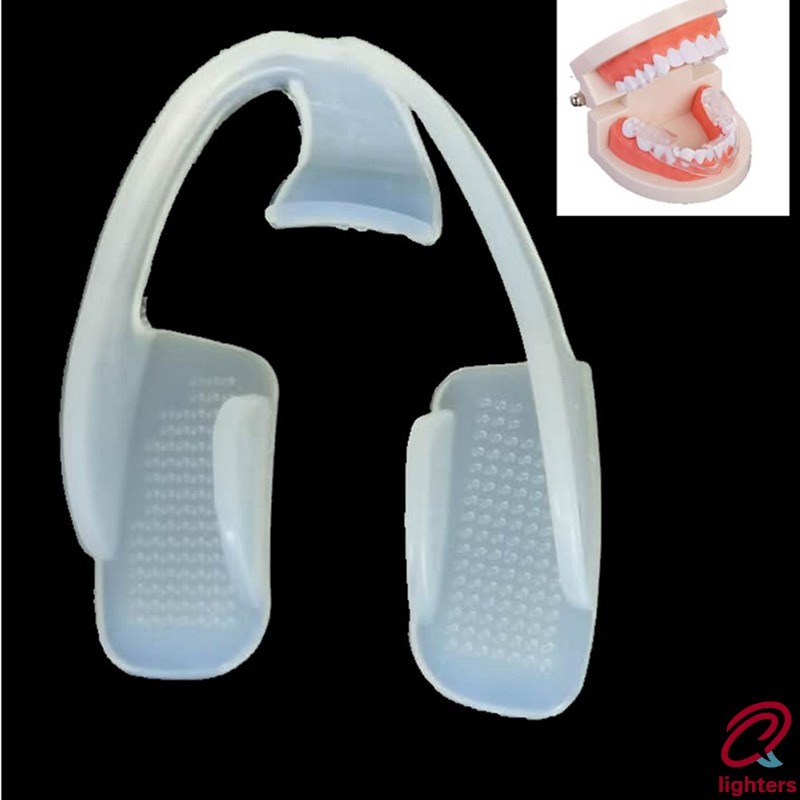 Silicone (Hàng Mới Về) Dụng Cụ Silicon Bảo Vệ Răng Miệng Chống Ngáy Khi Ngủ Cho Người Lớn Và Trẻ Em