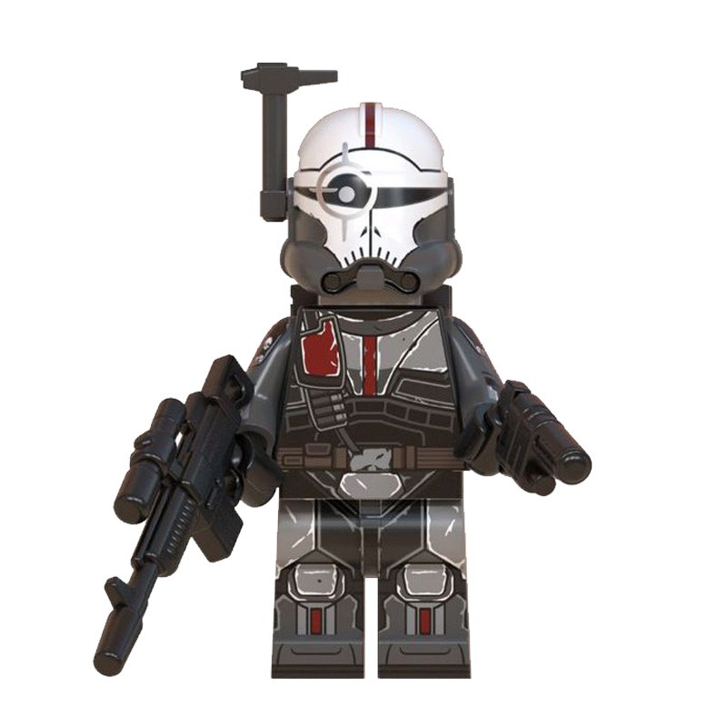 Set đồ chơi lego hình nhân vật Star Wars Clone Force 99 Wrecker Ahsoka's Clone Troopers