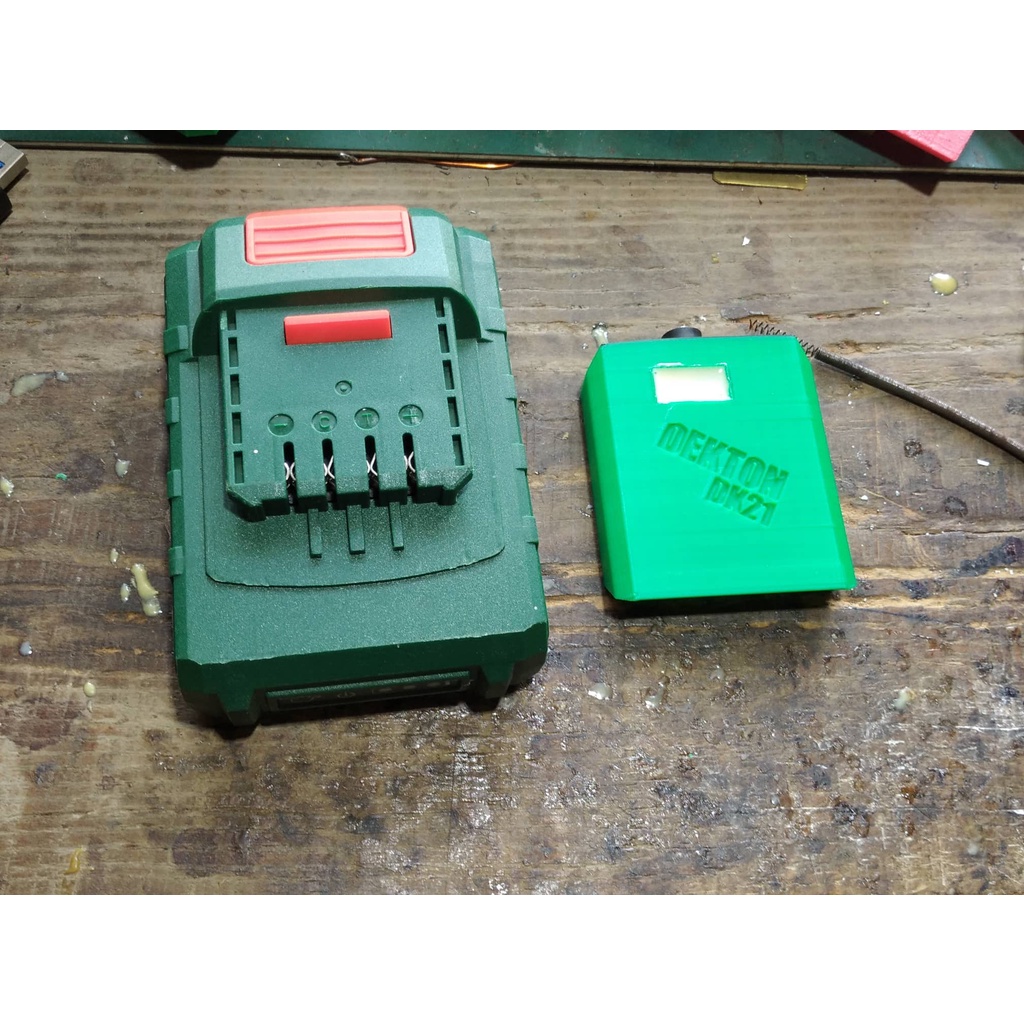Đế sạc adaptor cho pin Dekton đời cũ Dk-21