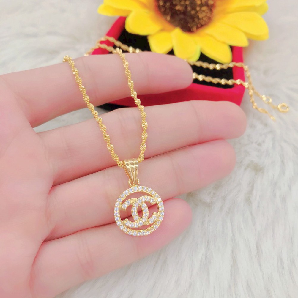 Dây chuyền nữ mạ 18k cao cấp H98