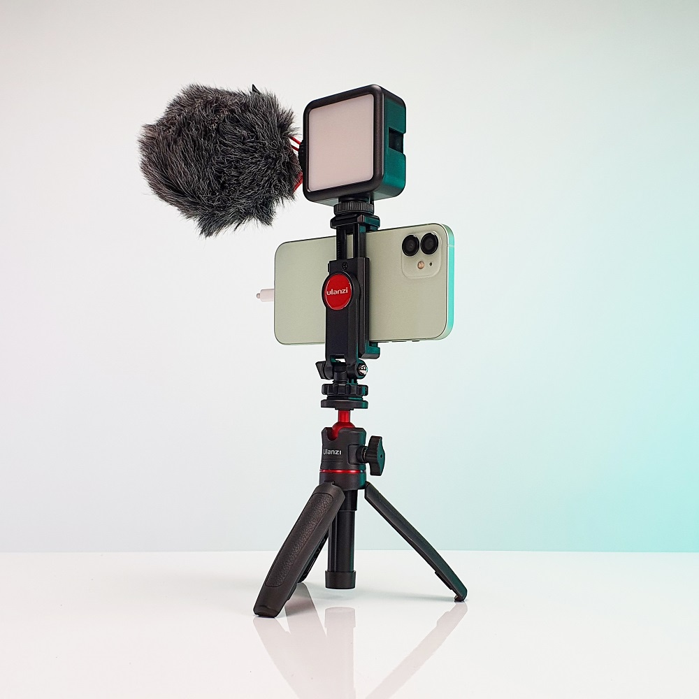 PHOTOCITY YOUTUBER KIT S1 - Combo Mic thu âm BOYA BY-MM1 và Phụ kiện dành cho Điện thoại cổng 3.5mm