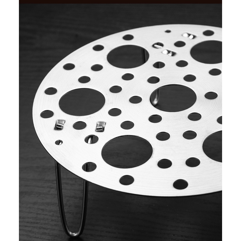 Khay hấp thức ăn bằng thép không gỉ 304 có thể gấp gọn tiện dụng