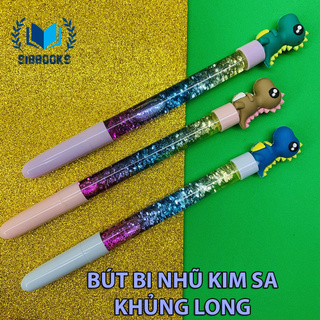 BÚT BI NƯỚC KIM SA NHŨ KHÙNG LONG - KIM TUYẾN LẤP LÁNH ĐẸP MẮT - SIBBOOKS - SẢN PHẨM CHÍNH HÃNG
