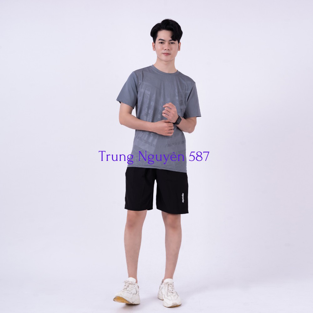 Bộ thể thao nam chất thun lạnh siêu mát cho những ngày hè, co giãn tốt thất hút mồ hôi, | BigBuy360 - bigbuy360.vn