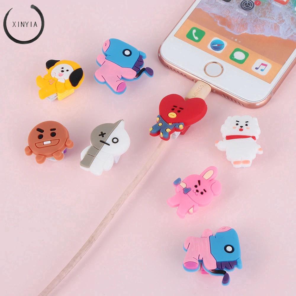 Phụ kiện bảo vệ dây sạc USB dành cho fan BTS