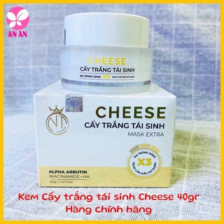 Kem Cấy trắng Cheese 40gr - Mặt nạ Cấy trắng tái sinh Cheese - Hàng chính hãng