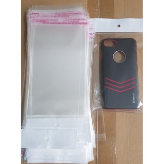 1 kg bịch ni lông OPP bóng kiếng dán miêng 10*20 cm có lỗ treo