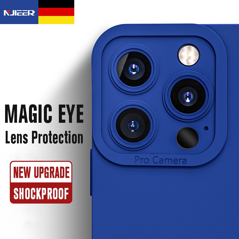 Ốp Điện Thoại Silicon Bảo Vệ Ống Kính Máy Ảnh Cho Iphone 13 Pro Max / 11 Pro / 12 Mini /12 Pro