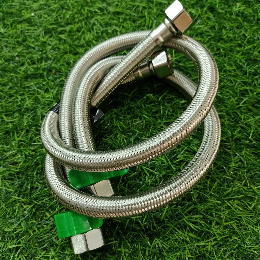 Dây Cấp Nước Vòi Lavabo, Dây Cấp Bình Nóng Lạnh, Dây Cấp Nước Bồn Cầu Chất Liệu Inox 304 Bền Bỉ Chịu Nhiệt Độ Cao