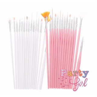 Sét cọ 15 cây dùng vẽ nail