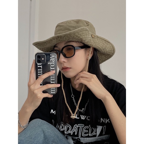 Mũ bucket/mũ cao bồi có dây