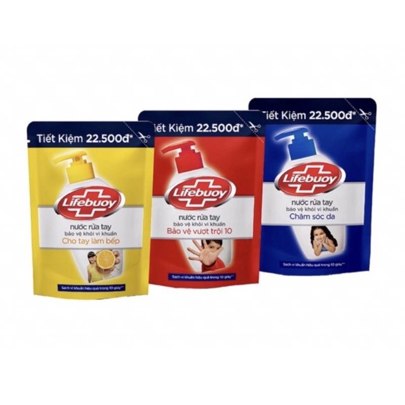 Nước Rửa Tay Túi Lifebuoy 400g