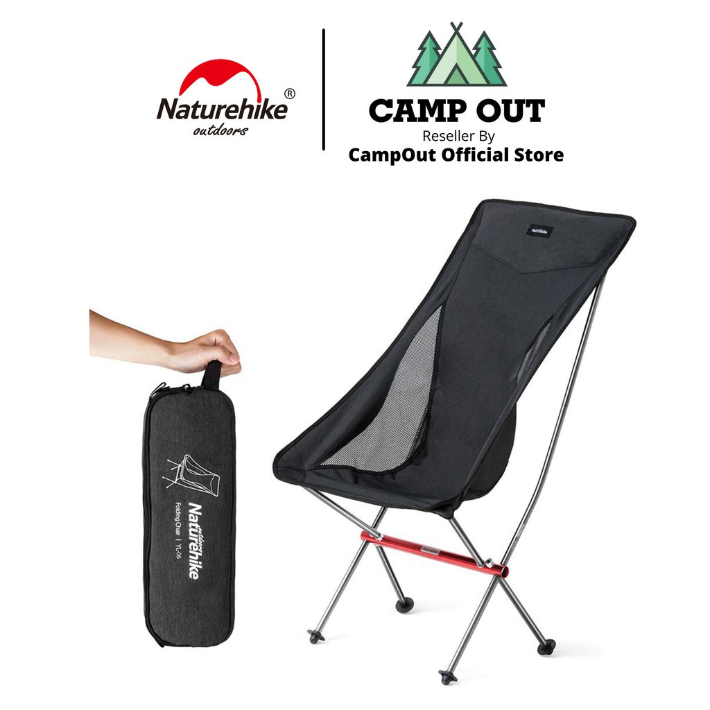 Ghế xếp Naturehike cắm trại du lịch dã ngoại ghế vải bố tựa lưng Campoutvn A038