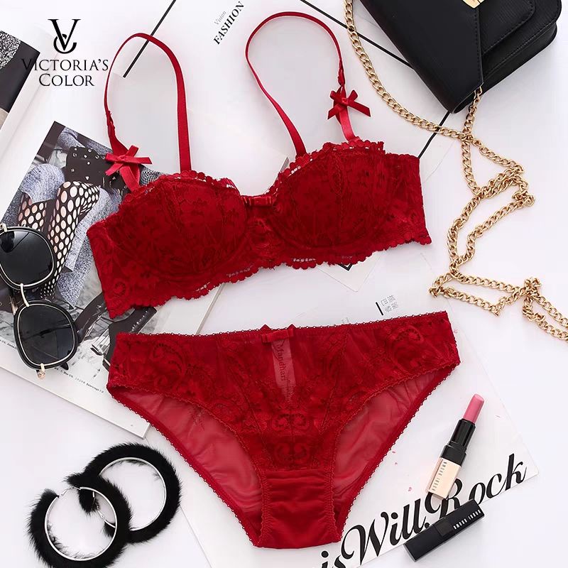 [Hình thật] Bộ bra ren hoa Apricot 🌼 ( Nội y ren cao cấp) | BigBuy360 - bigbuy360.vn