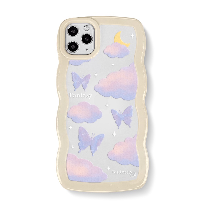 Ốp lưng iphone Phù Hợp Ốp Điện Thoại Acrylic Họa Tiết Ren Hoạt Hình Cho iphone 13Promax 14pro 11Pro xr Dinuo case