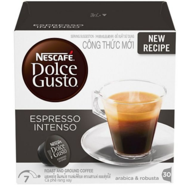 Viên nén cà phê NESCAFÉ Dolce Gusto (cappuccino-grand intenso-lungo-chococino-latte machito-aulait-americano-green tea)