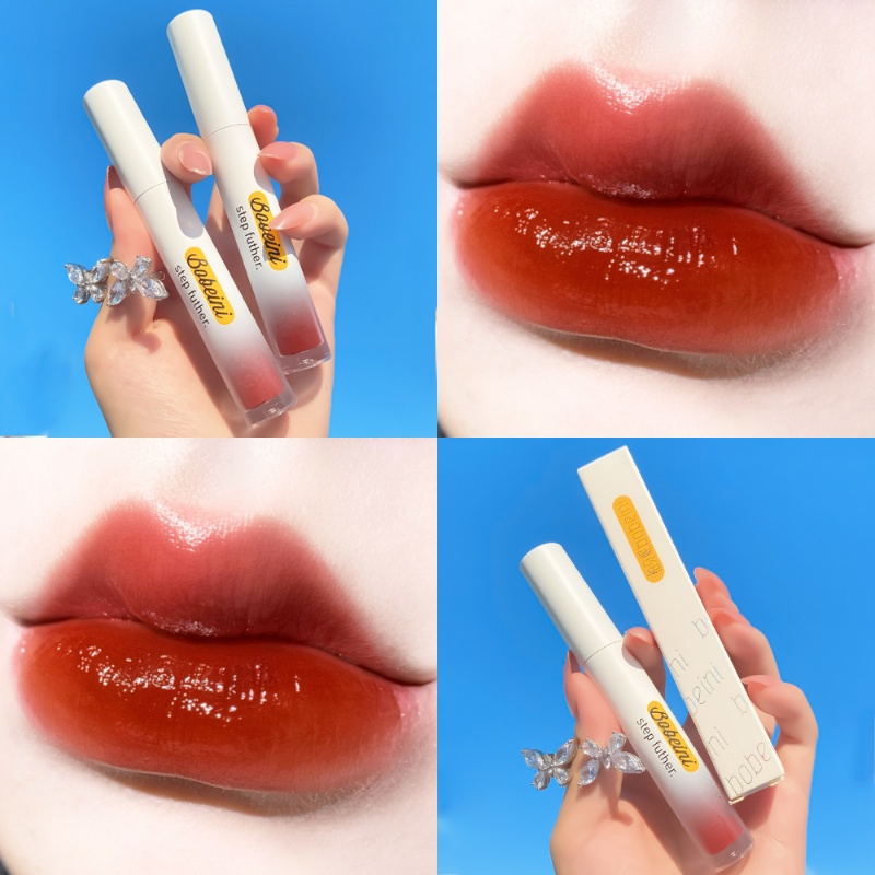 【Ready Stock】Không khí Lip, bề mặt sương mù nhung Glaze là vô nước, không dễ phai mờ, không dễ chạm vào son môi cốc. Air Lip Glaze Velvet Matte Waterproof Not easy to fade Not easy to dip in the cup Lipstick