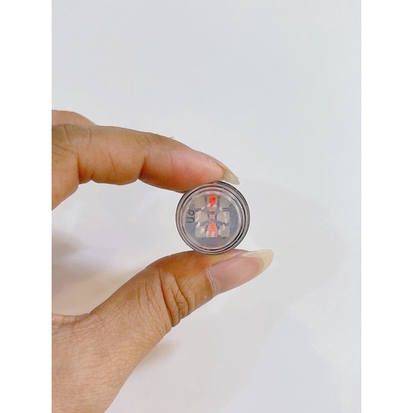 Bóng led sau chớp 7 màu, bóng lái sau đổi màu lắp thông dụng xe Dream, Wave, Winner…