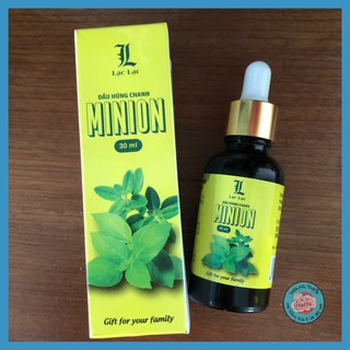 Dầu húng chanh minion 30ml-Tinh dầu húng chanh Minion Chính hãng