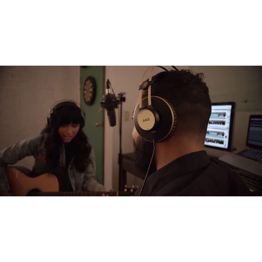 Puki shop / Tai Nghe Kiểm Âm AKG K92-Tai nghe kiểm âm AKG K92, Headphone Studio - tặng kèm jack chuyển 6 ly hát live