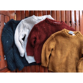 Áo len nhiều màu cho bé trai Zara xuất xịn