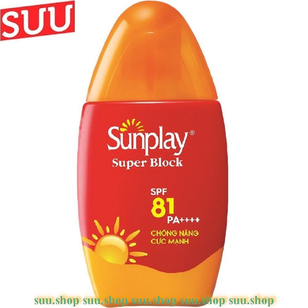 KEM CHỐNG NẮNG SUNPLAY SPF 81 30G suu.shop cam kết 100% chính hãng.