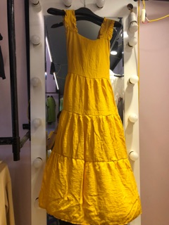 váy maxi chất đũi