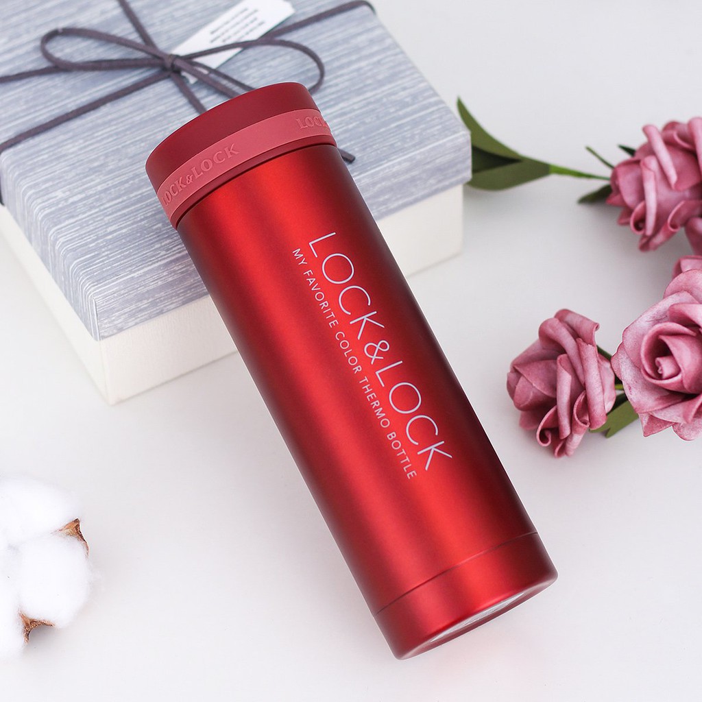 Bình giữ nhiệt nóng và lạnh Lock&amp;Lock Mini Mug Tumbler 300ml - Hàng chính hãng, ruột bằng thép không gỉ - JoyMall