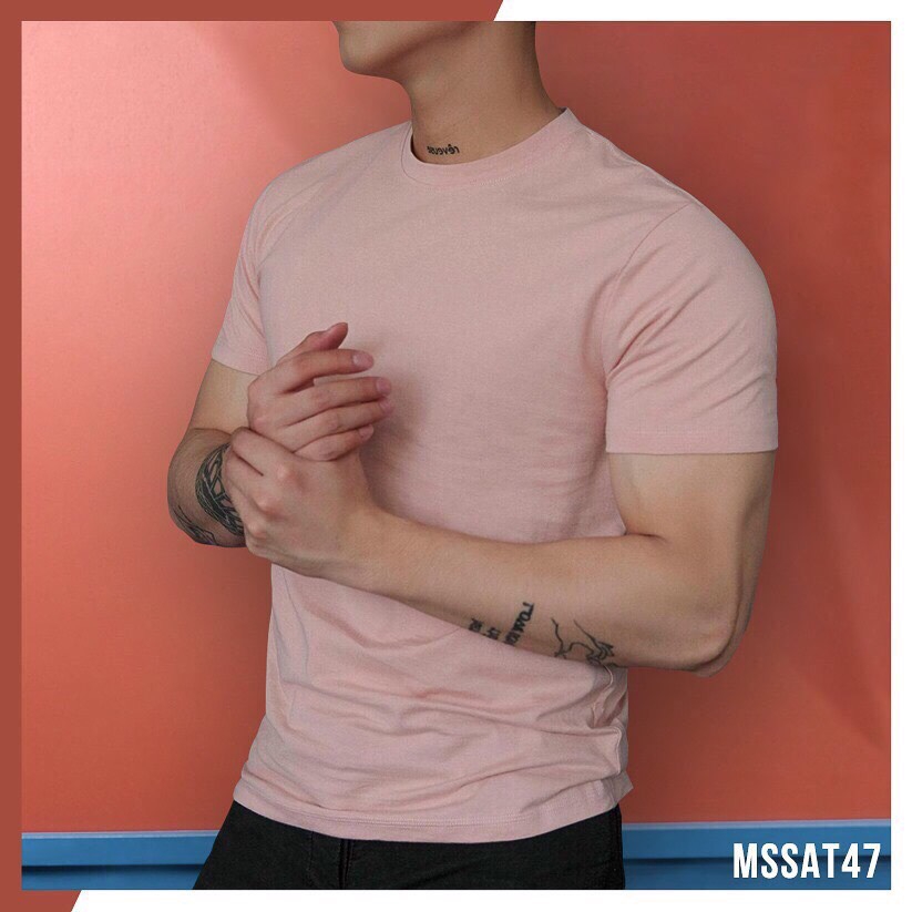 Áo phông cotton nam siêu thoáng mát, nam tính, chất đẹp | BigBuy360 - bigbuy360.vn