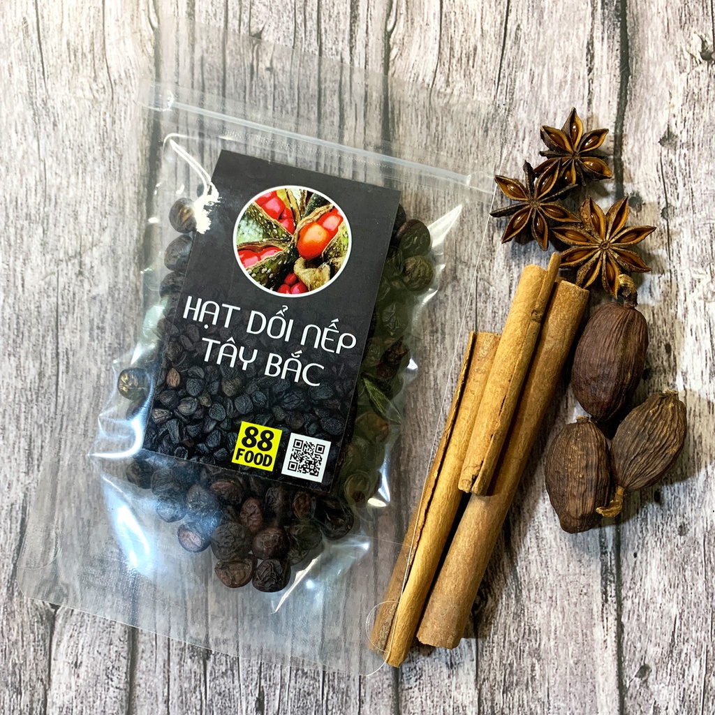 100g Hạt Dổi Nếp Rừng Cổ Thụ Tây Bắc Loại 1 (Thơm Nức Mũi)