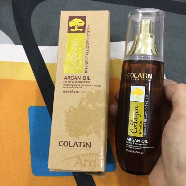 Tinh dầu dưỡng tóc COLATIN Argan Oil 100ml