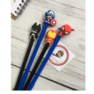 Bút bi nước hình siêu anh hùng Marvel và DC đáng yêu