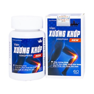 Viên xương khớp kingphar new - dưỡng khớp, giúp phục hồi cấu trúc mô sụn khớp