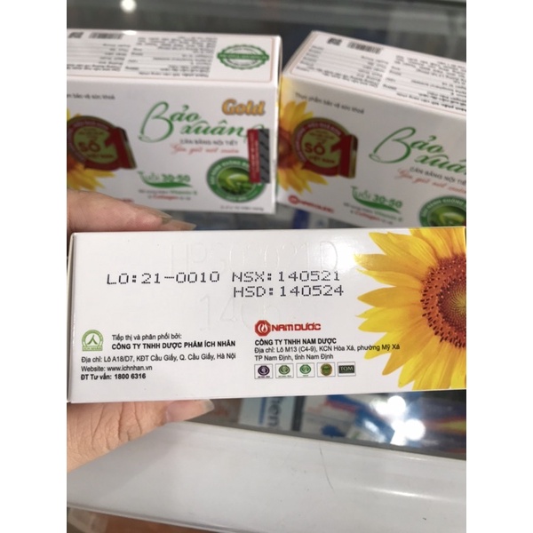 BẢO XUÂN GOLD TUỔI 30-50  - CÂN BẰNG NỘI TIẾT, GIỮ GÌN NÉT XUÂN