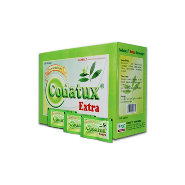 CODATUX KẸO ADC - Phòng Ngừa Và Hỗ Trợ Điều Trị Viêm Họng, Đau Họng, Sát Khuẩn Đường Hô Hấp, Phòng Ngừa Cảm Cúm,Cảm Lạnh