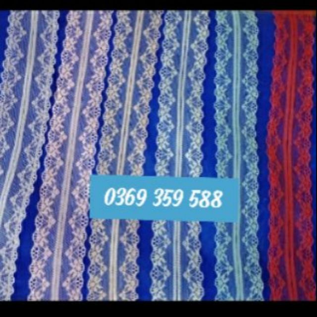 Ruy Băng Ren Trang Trí Bản Rộng 4cm