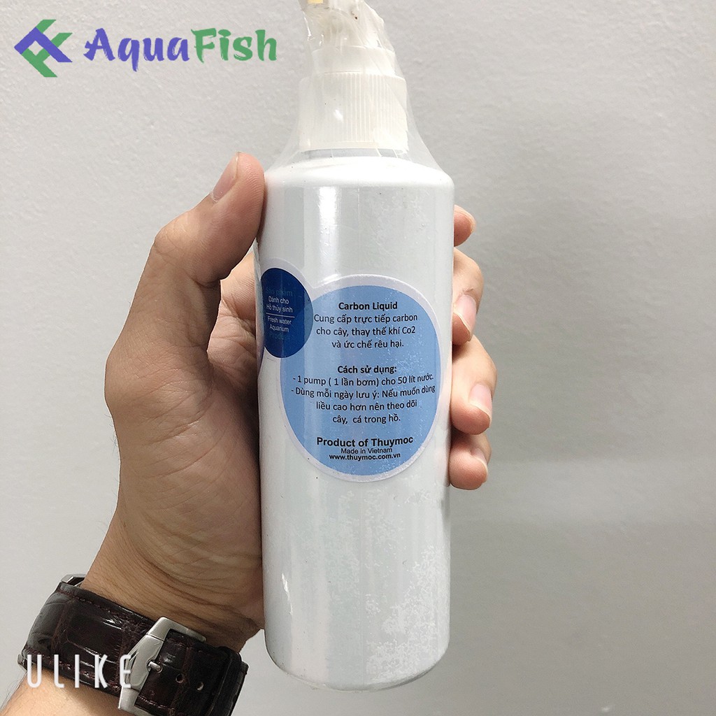 Dung Dịch Thay Thế Khí CO2 Dùng Cho Cây Thủy Sinh Carbon Liquid 300ml