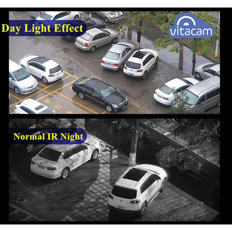 Camera Ngoài Trời VITACAM DZ3000 Pro PTZ Xoay 355 Độ, 4.0 MPX | Hình ảnh sắc nét, Đàm thoại 2 chiều
