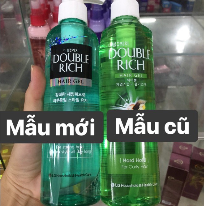 [MẪU MỚI] Gel tạo kiểu tóc Double Rich - Hair Gel 250ml