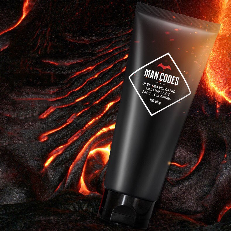 Sữa rửa mặt trắng da Man Codes làm sạch sâu loại bỏ mụn đầu đen cho nam | BigBuy360 - bigbuy360.vn