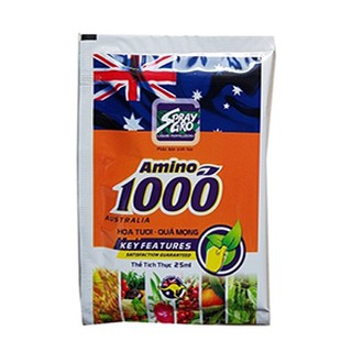 Phân bón lá amino 1000 - gói 25ml