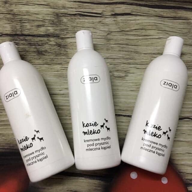 Sữa tắm trắng dê ziaja