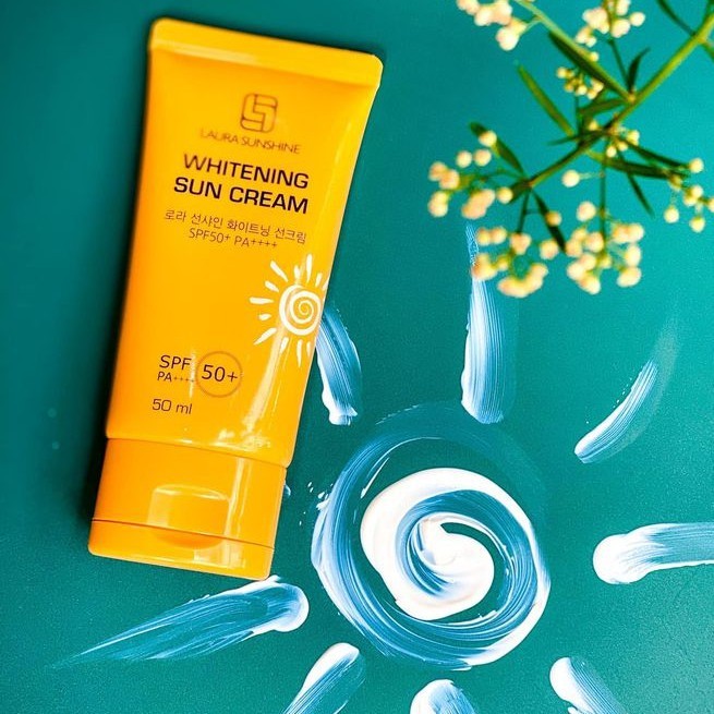 KEM CHỐNG NẮNG TRẮNG DA NHẬT KIM ANH - LAURA SUNSHINE WHITENING SUN CREAM SPF50+ PA++++ 50ml