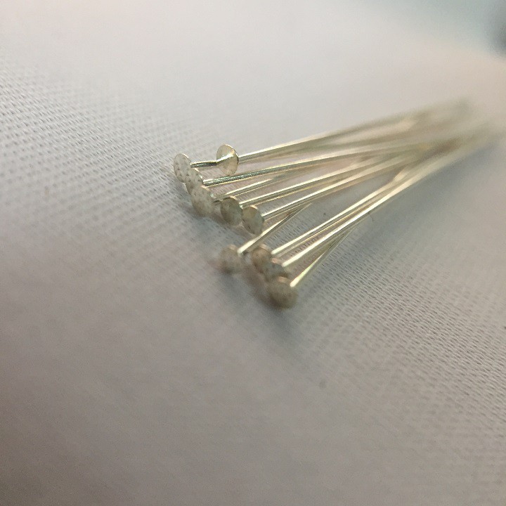 Bạc 925 - Khoen tròn, thanh xỏ - 10 cái/ bịch ( Quý khách xem kỹ mô tả để chọn size và mã)