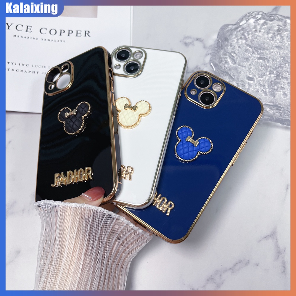 Ốp Điện Thoại Dẻo Tráng Gương Lấp Lánh Sang Trọng Cho iPhone 14Plus 14 Pro Max 13Pro 12 ProMax 11Pro Xs Max Xr X Xs