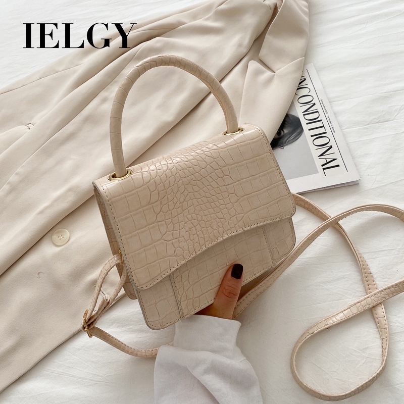 IELGY Túi xách thiết kế đơn giản phong cách Hàn Quốc thời trang