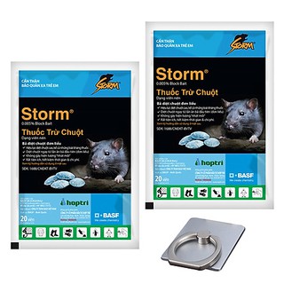  combo 2 gói THUỐC DIỆT CHUỘT STORM 20v