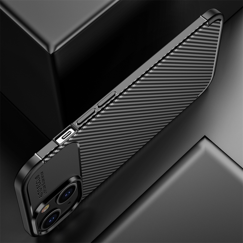 Ốp Điện Thoại TPU Sợi Carbon Chống Sốc Chống Trầy Cho iPhone 14 Pro Max / iPhone 14 Pro / iPhone 14 Plus / iPhone 14