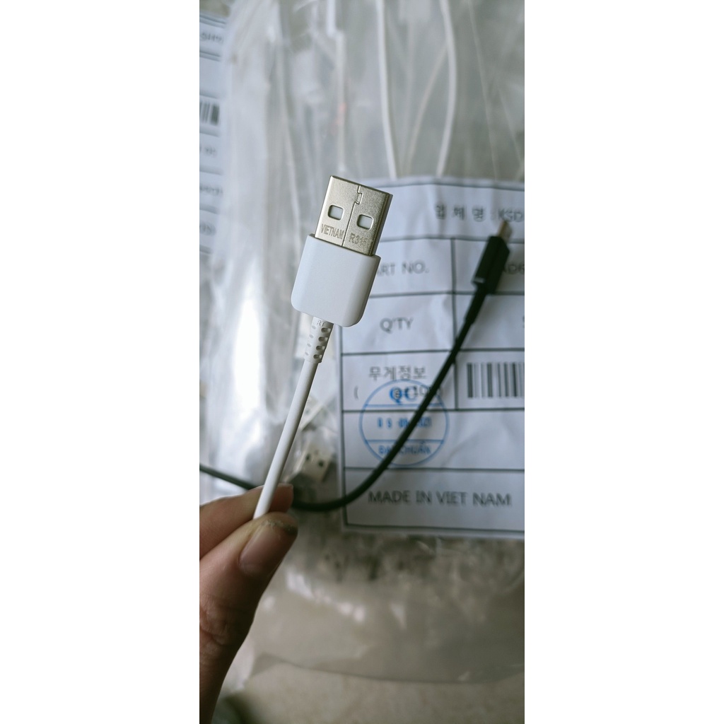 Cáp sạc nhanh chân TypeC dài 20cm