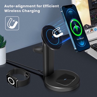 ( NHẬP MÃ KHAN102) Đế Sạc ko dây IP3 in 1 táo